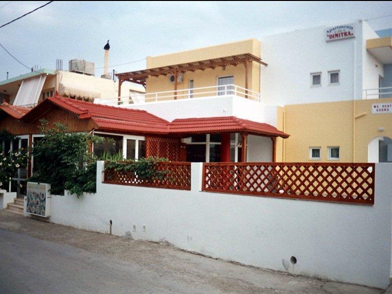 Dimitra Apartments Gouves Exterior foto