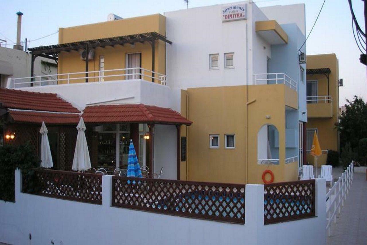 Dimitra Apartments Gouves Exterior foto